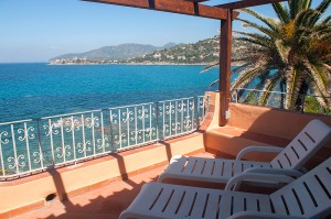 Villa AngelaD - veranda vista mare