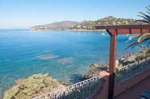 Villa AngelaD - Vista mare dalla veranda